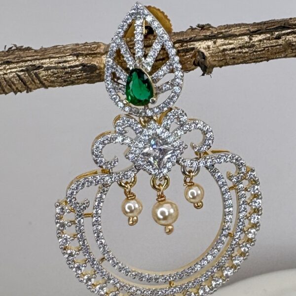 AD Chandbali Earrings - Image 3