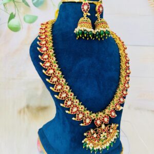Royal Kempu Peacock Set