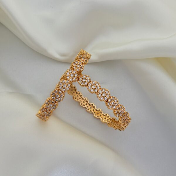 Crystal Bloom AD Bangles - Image 2