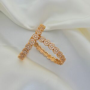 Crystal Bloom AD Bangles