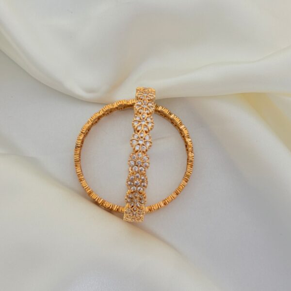 Crystal Bloom AD Bangles - Image 3
