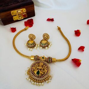 Lakshmi Temple Necklace Set