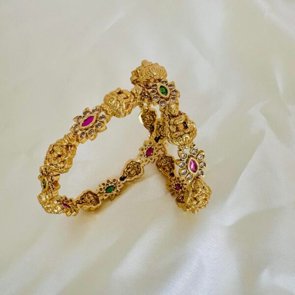 Lotus Grace Nakshi Bangles - Image 3
