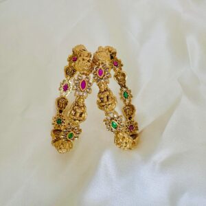 Lotus Grace Nakshi Bangles