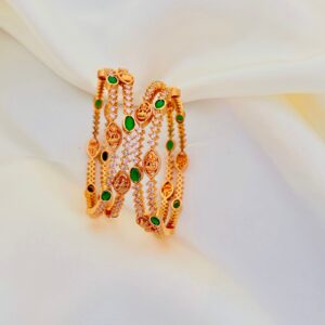 Vintage Lakshmi AD Bangles