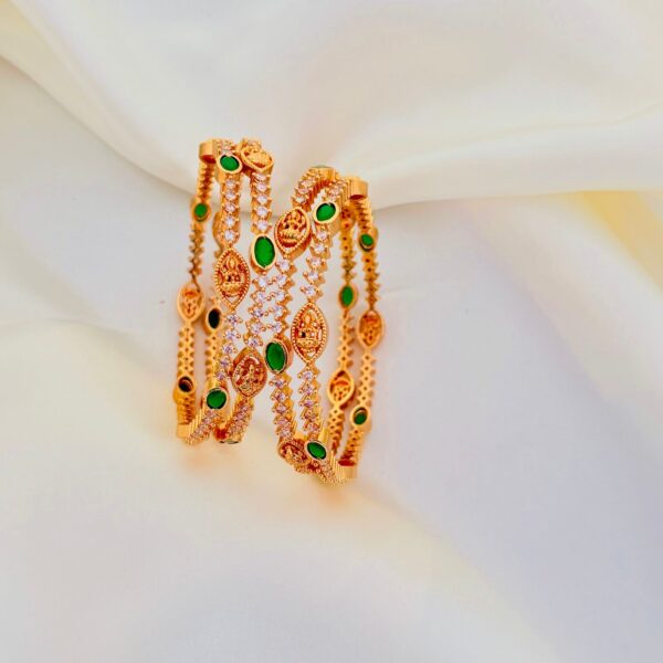 Vintage Lakshmi AD Bangles