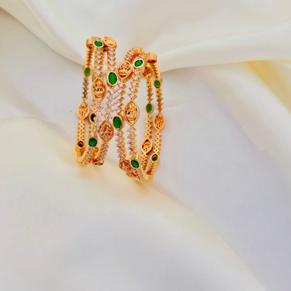 Vintage Lakshmi AD Bangles - Image 3