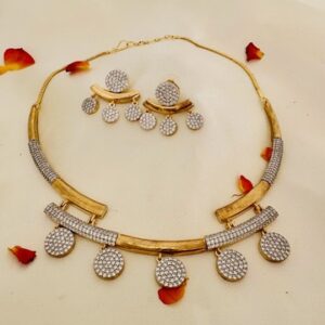 AD Disc Necklace Set