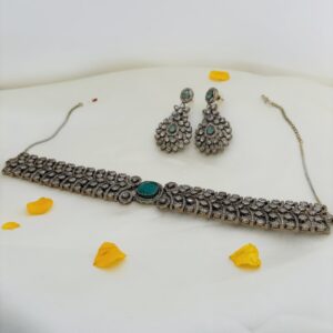 Stone- Centered AD Choker Set