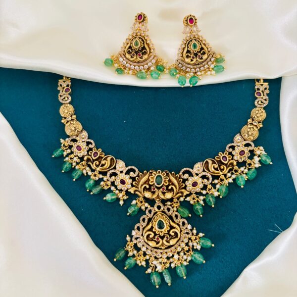 Emerald Drop Necklace