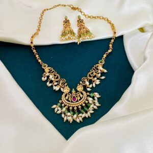 Pearl Drop Necklace Set