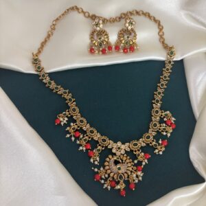 Peacock Bloom Necklace