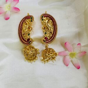 Temple Earcuff Jhumkas