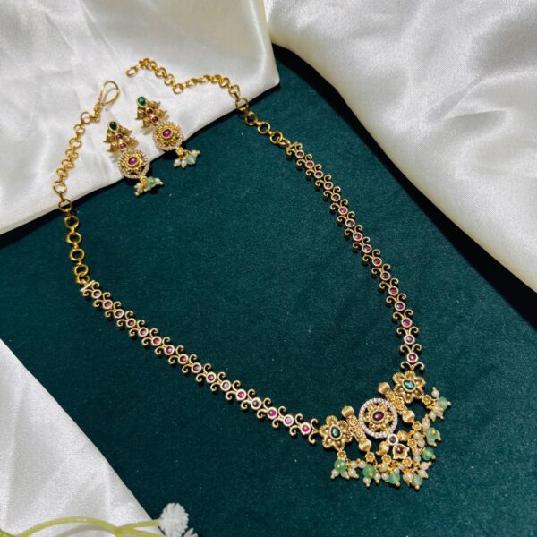Kids Gold-Tone Temple Necklace Set - Image 2