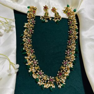 Lakshmi Gutta Pusalu Necklace Set