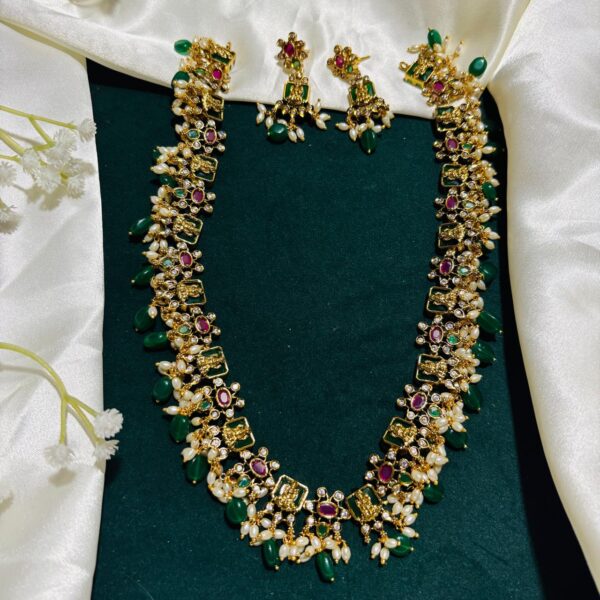 Lakshmi Gutta Pusalu Necklace Set