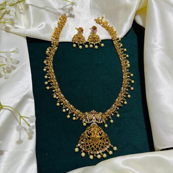Bridal Mini Kasu Long Haram - Image 2