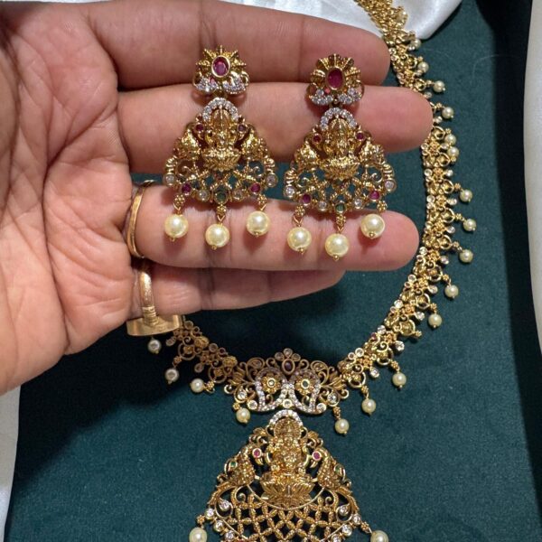 Bridal Mini Kasu Long Haram - Image 3
