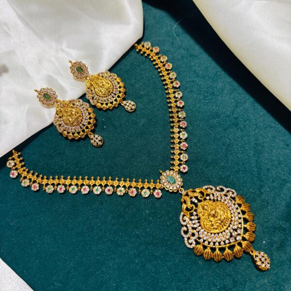 Small Bottumala AD Necklace - Image 2