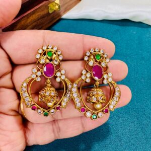 Antique Chandbali Earrings