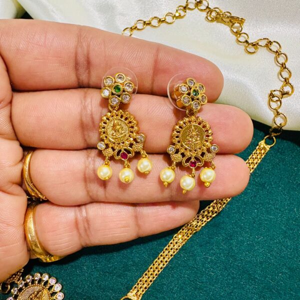 Lakshmi Addigai Necklace Set - Image 2