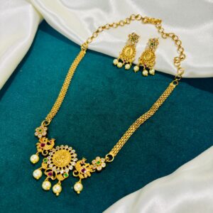 Lakshmi Addigai Necklace Set